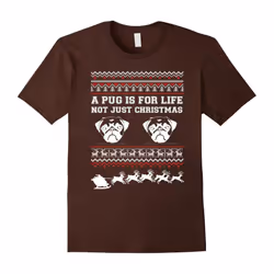 Best christmas gifts for pug dog lovers-Father's Day - M