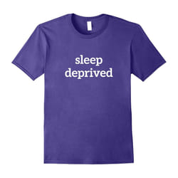 Sleep Deprived Work Party Celebrations Humor T shirt-Father's Day - XXXL