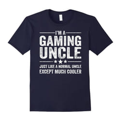 Mens Gaming UnFather's Daye Just Like A Normal Dad Much Cooler Funny Shirt-Father's Day - L