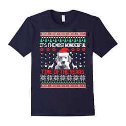 Best gifts for Golden Retriever owners ugly christmas tshirt-Father's Day - S