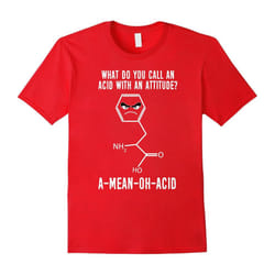 Funny a mean oh acid science gifts for chemistry teachers-Father's Day - L