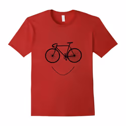 Smiling Bike T-Shirt Gift For Bikers, Love Bike Adventure-Father's Day - S