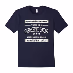 SOCCER DAD T shirt â Christmas Gifts For Dad-Father's Day - L