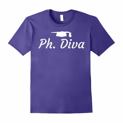 Ph diva t shirt â phd graduation gifts-Father's Day - S