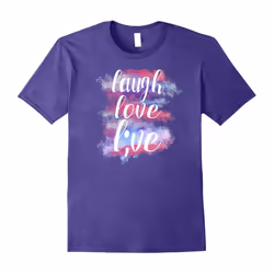 Suicide Prevention Shirt ~ Laugh Love Live TShirt-Father's Day - L
