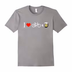 I Love Bikes and Beer Shirt â BicyFather's Daye, CyFather's Daying T Shirt-Father's Day - XXXL
