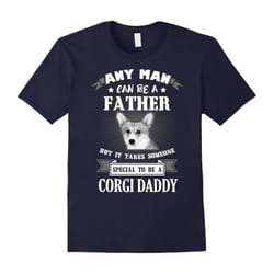 Special To Be Corgi Daddy T-Shirt-Father's Day - XL