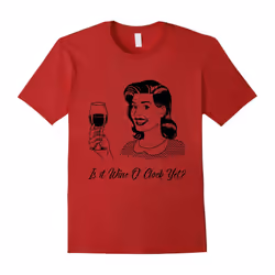 Womens Ladies Mom Likes to Drink Wine Lover Funny T-Shirt-Father's Day - L