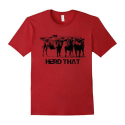 Farmer Herd That T-shirt Cow Lovers-Father's Day - S