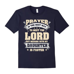 Men's Don't Mess With My Daughter Shirt Father Day Gift Tee Dad Daughter T-Shirt-Father's Day - XXXL