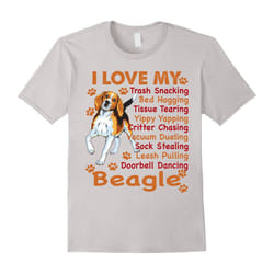 I love my Beagle â I love my Dog â Beagle Dog shirt-Father's Day - XXL