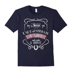 Horse Gifts For Girls Rides A Horse Lovers Shirt Horse Gifts-Father's Day - L