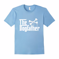 The Dogfather | Dog Lover T-Shirt | Father's Day Gift Idea-Father's Day - L