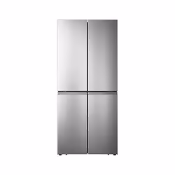 Hisense RQ563N4AI1, Freestanding, French door, Stainless steel, Touch, LED, Metal