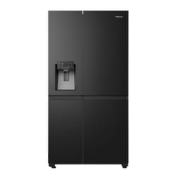 Hisense RS818N4TFE side-by-side refrigerator Freestanding 632 L E Black
