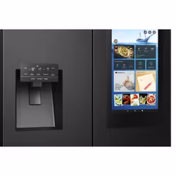 Hisense RQ760N4IFE side-by-side refrigerator Freestanding 577 L E Black - Additional view 6