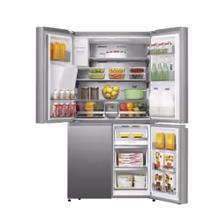 Hisense RQ760N4SASE side-by-side refrigerator Freestanding 584 L E Stainless steel - Additional view 5