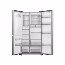 Hisense RS818N4IIE side-by-side refrigerator Freestanding 632 L E Stainless steel