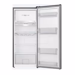 Hisense RR220D4BDE combi-fridge Freestanding 165 L E Silver