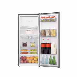 Hisense RR220D4BDE combi-fridge Freestanding 165 L E Silver - Additional view 4