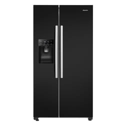 Hisense RS694N4IBE side-by-side refrigerator Freestanding 562 L E Black