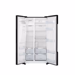 Hisense RS694N4TBE side-by-side refrigerator Freestanding 562 L E Black - Additional view 4