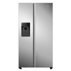 Hisense RS694N4TZE side-by-side refrigerator Freestanding 562 L E Stainless steel