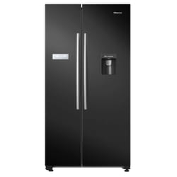 Hisense RS741N4WBE side-by-side refrigerator Freestanding 578 L E Black