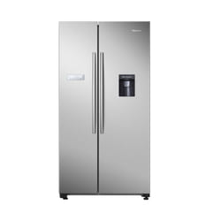 Hisense RS741N4WCE side-by-side refrigerator Freestanding 578 L E Stainless steel