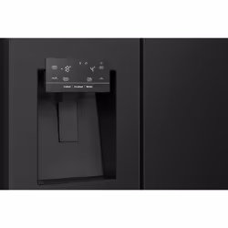 Hisense RS818N4TFC side-by-side refrigerator Freestanding 632 L C Black, Stainless steel