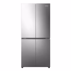 Hisense RQ5P470SAID, Freestanding, American door, Stainless steel, 4 door(s), 60/40, Touch