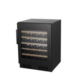 Hisense RW3N132GSLF wine cooler Compressor wine cooler Built-in Black 46 bottle(s)