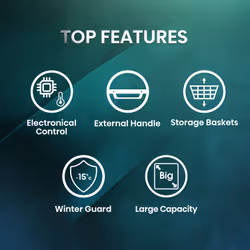 Hisense FC650D4AWLYE freezer Freestanding 500 L E White
