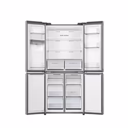 Hisense FMN470W20E fridge-freezer Freestanding 482 L E Stainless steel