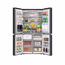 Hisense RQ5X560SFLEF side-by-side refrigerator Freestanding 608 L E Black