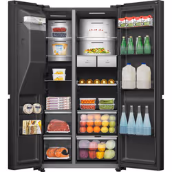 Hisense Side by RS9P628GPFE American fridge freezer 614 L Grey class E No Frost - Additional view 5