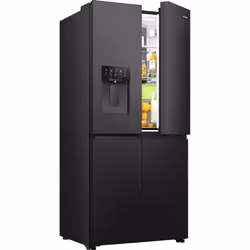 Hisense RQ5P470SYFD side-by-side refrigerator Freestanding 483 L Black, Stainless steel - Additional view 3