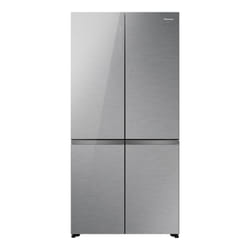 Hisense RQ768N4GVE side-by-side refrigerator Freestanding 591 L E Black