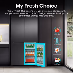 Hisense RQ5P640SSKD side-by-side refrigerator Freestanding - Additional view 7
