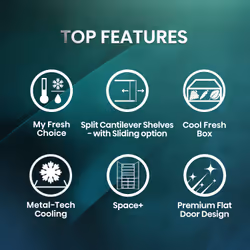 Hisense RQ5P640SSSD side-by-side refrigerator Freestanding 647 L D Stainless steel - Additional view 3