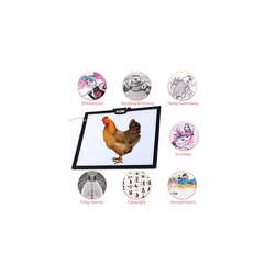 A3 Light Box LED Copy Drawing Board with Adjustable Brightness Accurate 5mm UltraThin Art Craft Drawing Tracing Tattoo Board for Drawing Animation