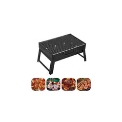 Charcoal Barbecue 435x300x240 mm Portable Foldable BBQ Grill Table Charcoal BBQ for Picnic Travel Garden Camping