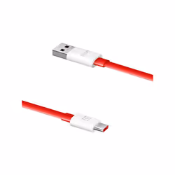 One Plus Dash USB C Charger Cable, Flat Tangle Free for OnePlus 6t 5t 6, 5 2 3 L