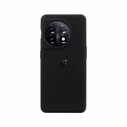 OnePlus Sandstone Bumper, Cover, OnePlus, 11 5G, 17.3 cm (6.82"), Black