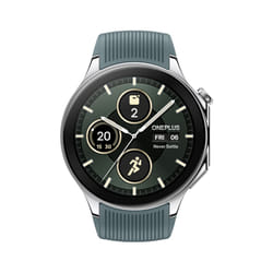OnePlus Watch 2 3.63 cm (1.43") AMOLED Digital 466 x 466 pixels Touchscreen Silver Wi-Fi GPS (satellite)