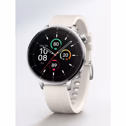 OnePlus Watch 3 43mm 3.35 cm (1.32") AMOLED Digital 466 x 466 pixels Touchscreen Silver Wi-Fi GPS (satellite) - Additional view 2