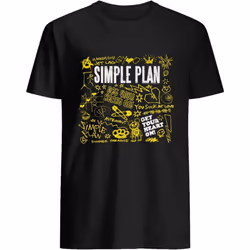 Simple Plan Get Your Heart On T-Shirt Black - XL
