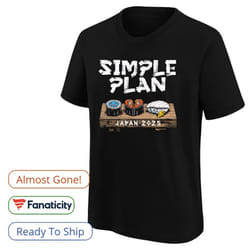 Simple Plan Japan Tour 2025 Shirt - S