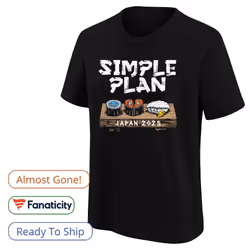 Simple Plan Japan Tour 2025 Shirt - XXXL