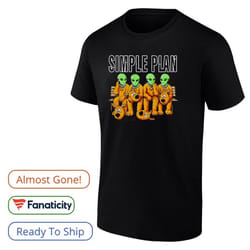 Simple Plan Alien shirt - M